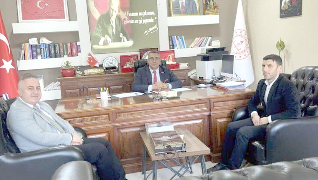 Tapu Müdüründen Müdür Bozkurt’a ziyaret