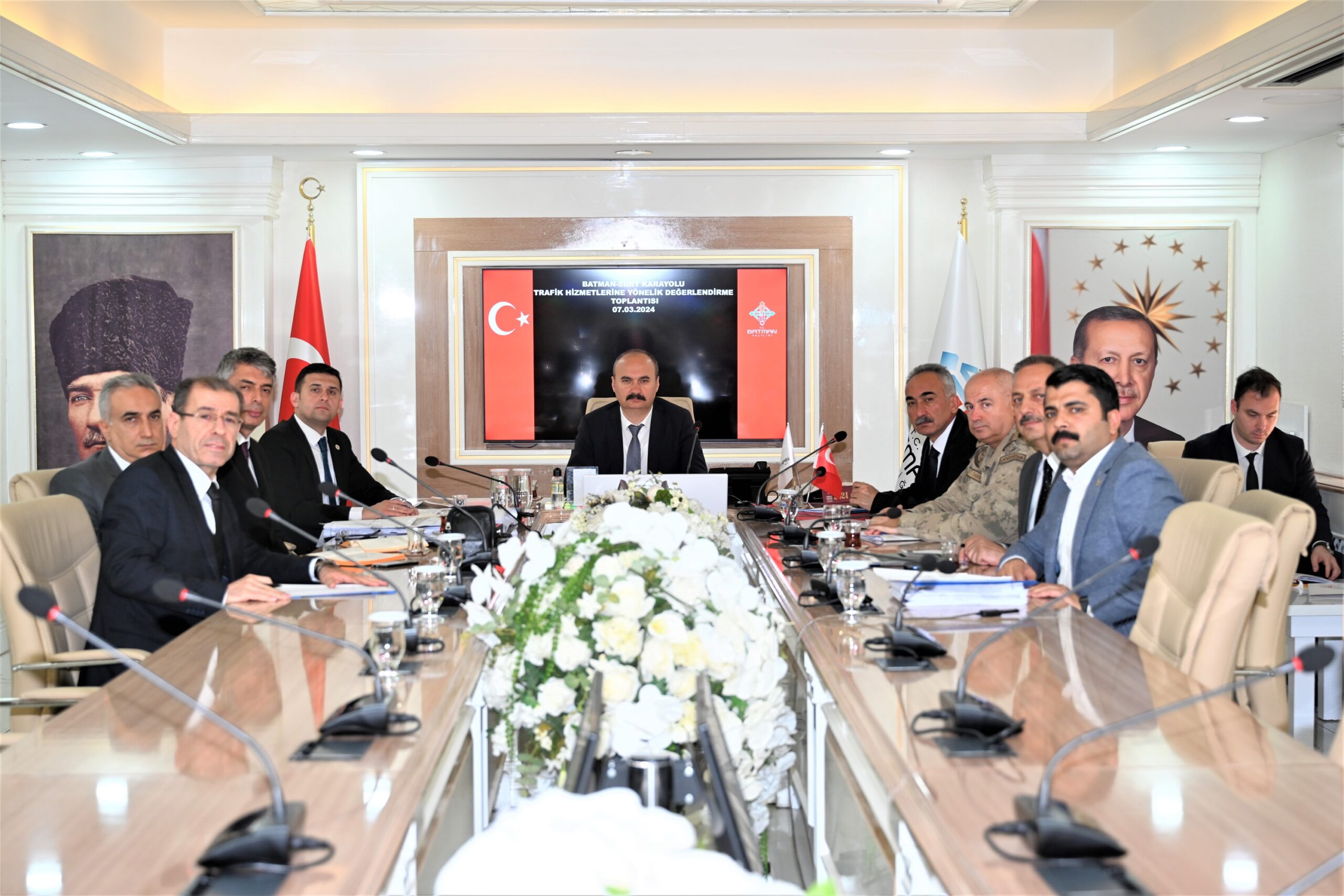 Trafik Hizmetleri Değerlendirme toplantısı gerçekleştirildi