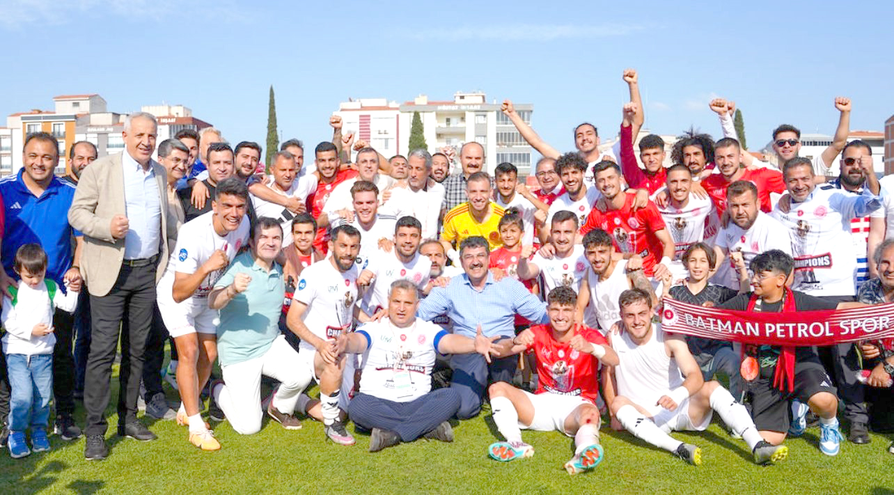 TPAO Batman Petrolspor Şampiyon
