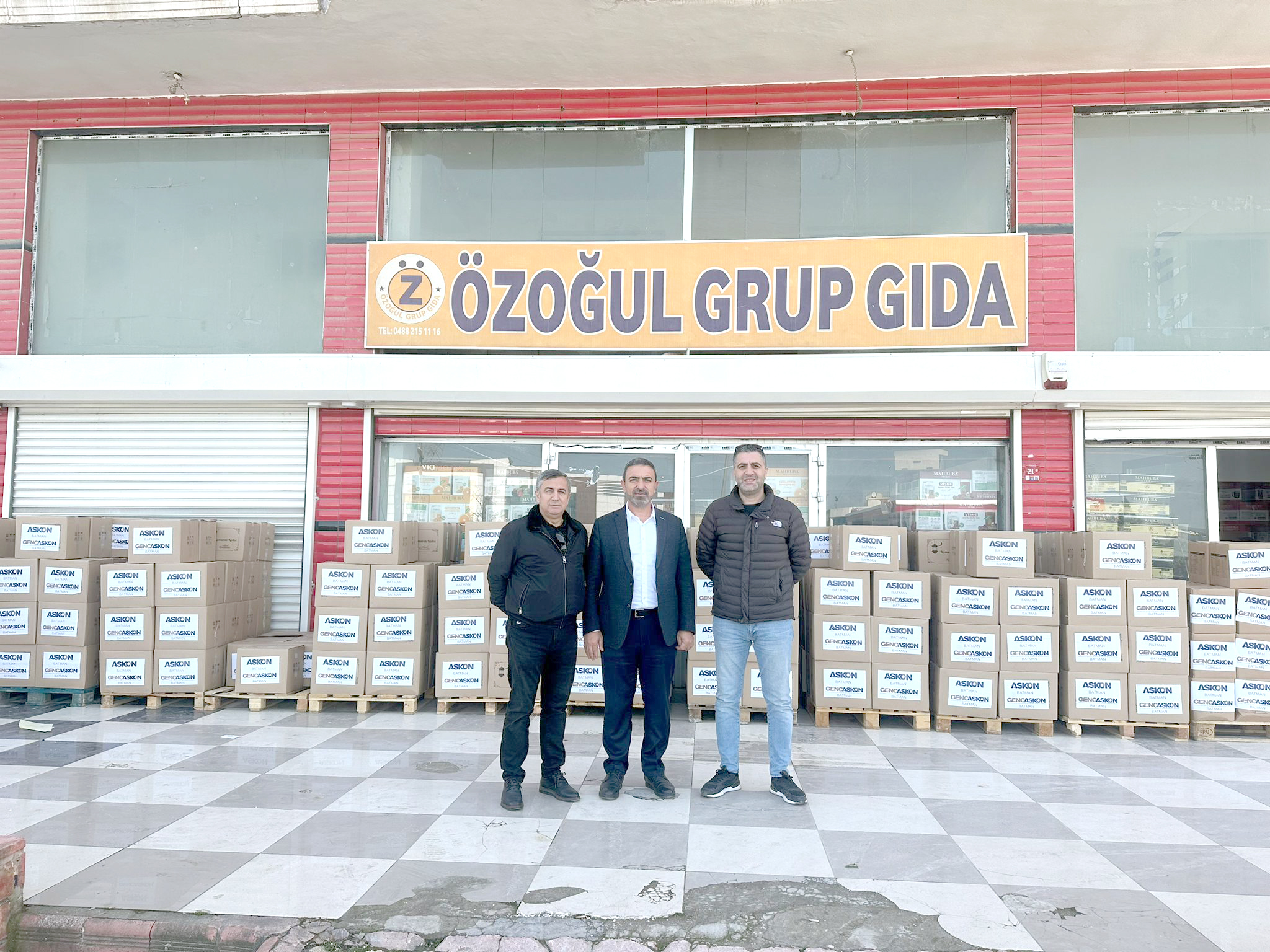 ASKON’dan 850 aileye gıda kolisi