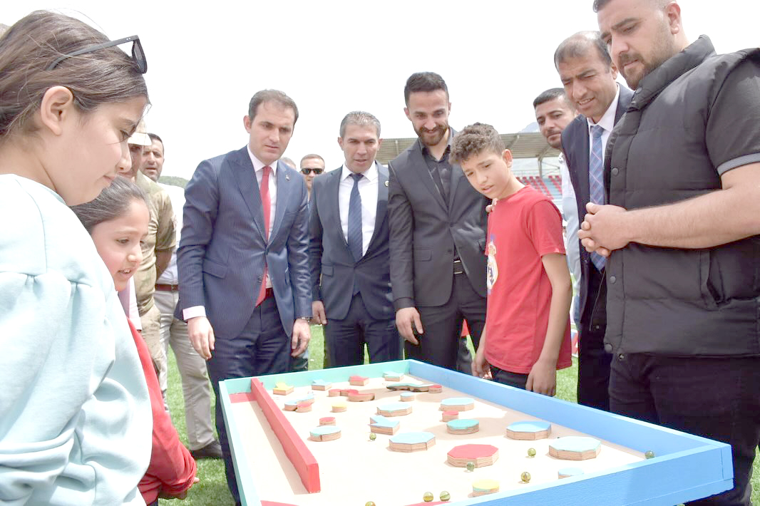 Akıl Oyunları Parkurunda kazanan çocuklar oldu