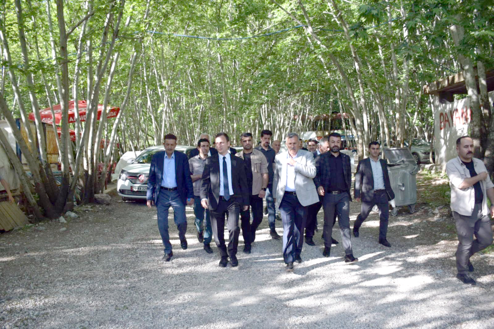 Ayngebire piknik alanı  ziyaret edildi