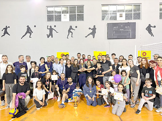 1. bahar şenliği turnuvasının şampiyonu belli oldu