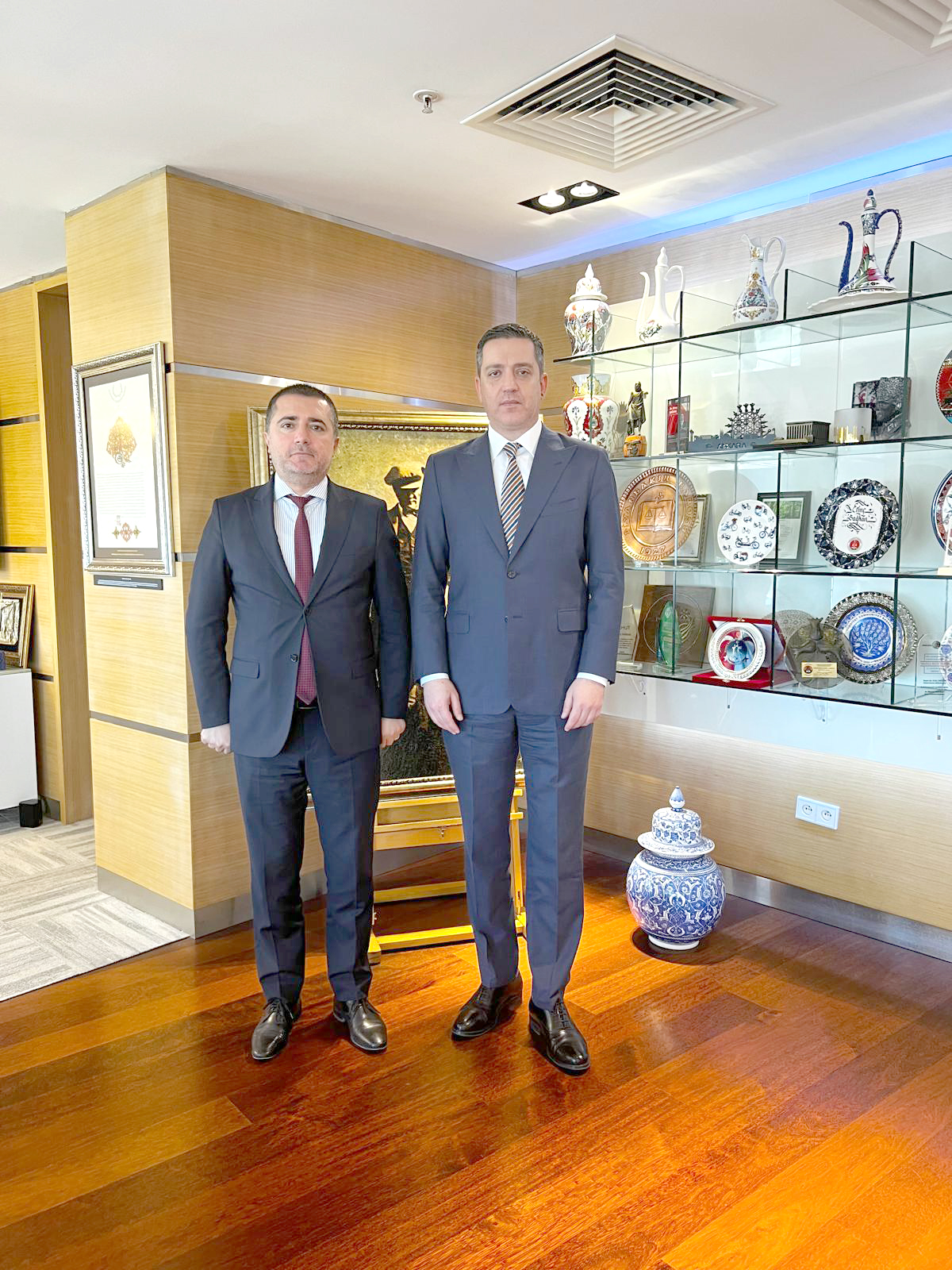 Batman Barosu Başkanı’ndan Birlik Başkanı’na ziyaret