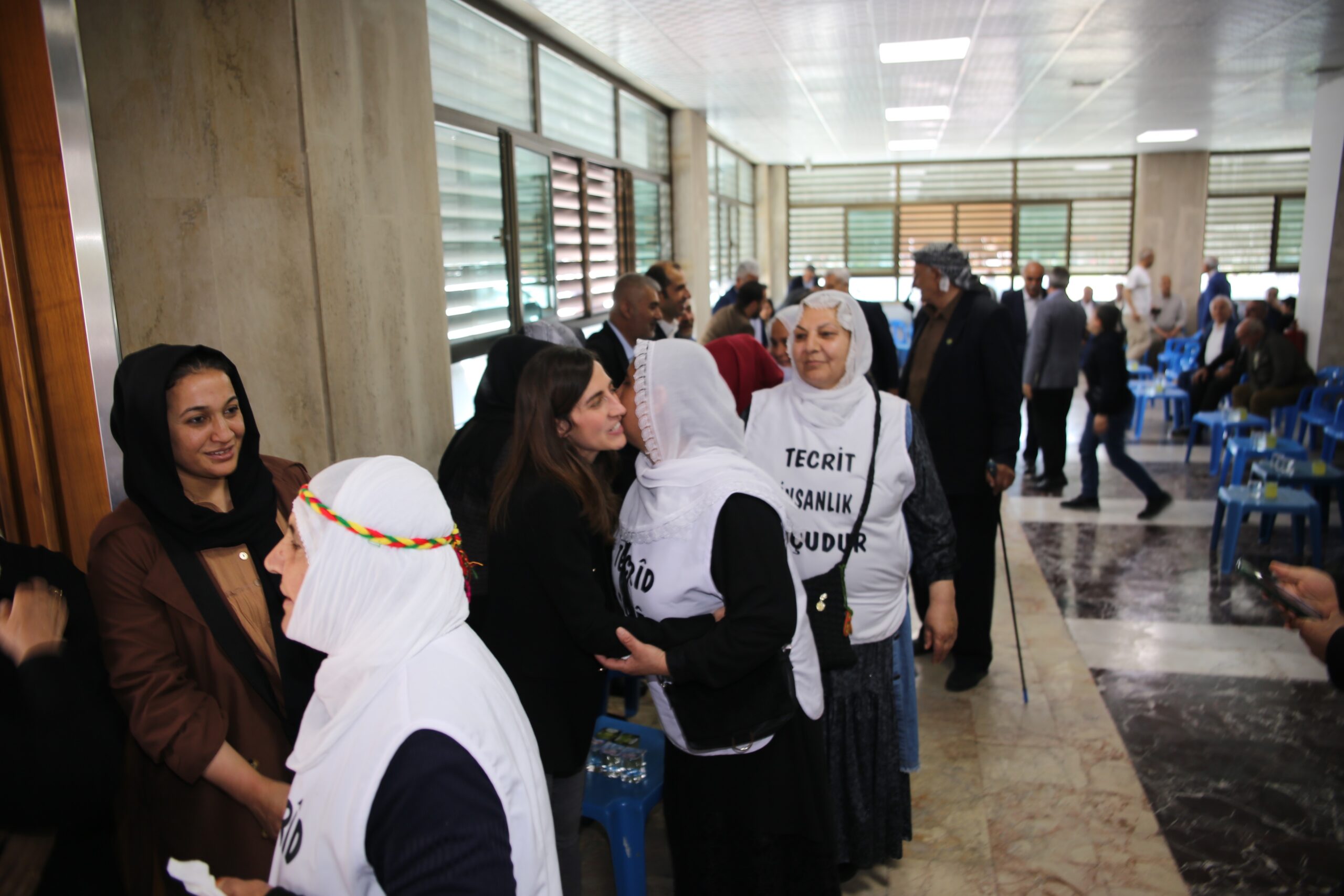 Belediyedeki bayramlaşmaya yoğun ilgi