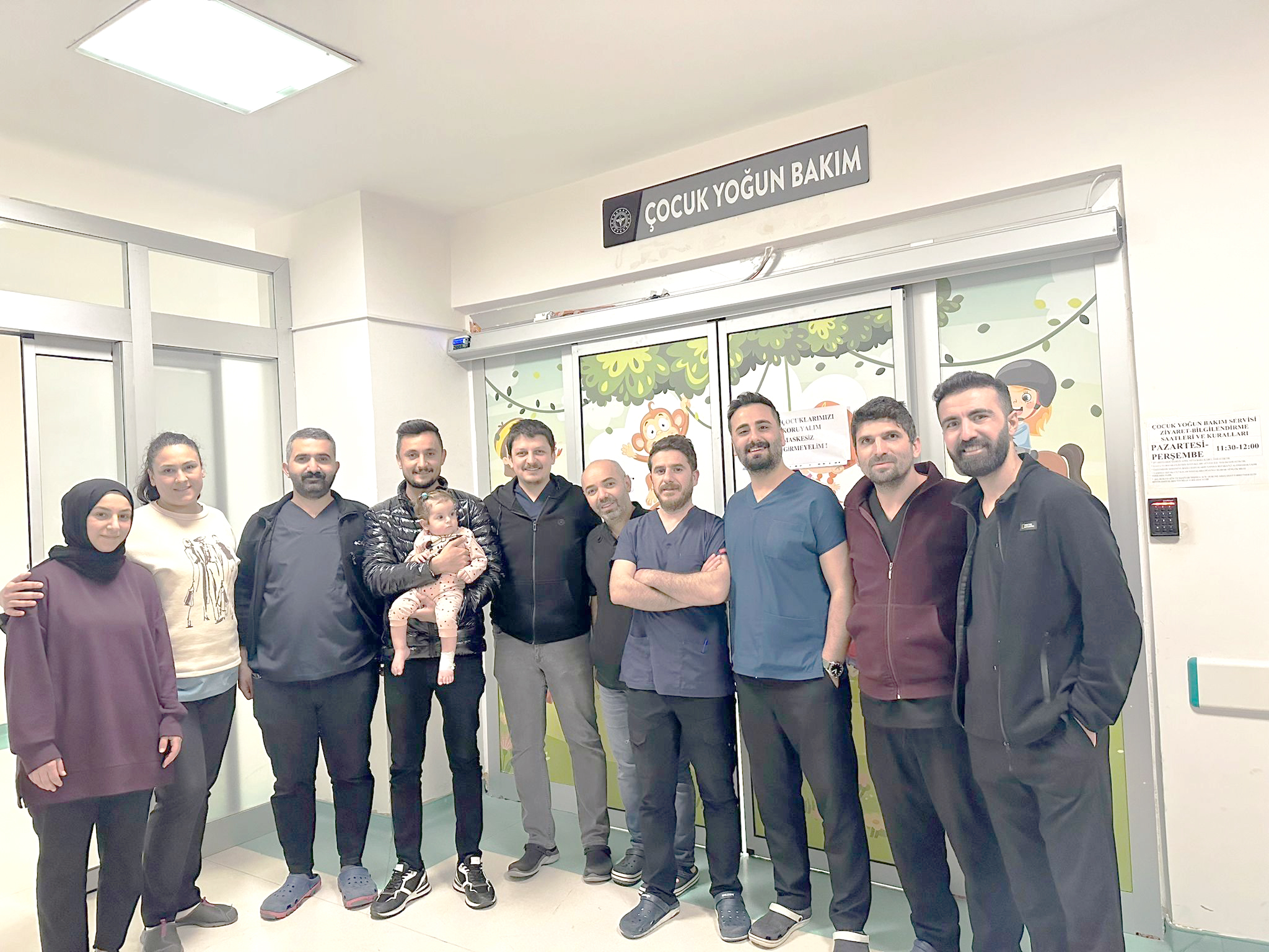 Bebeğin Akciğerinde Bulunan Cisim Çıkarıldı