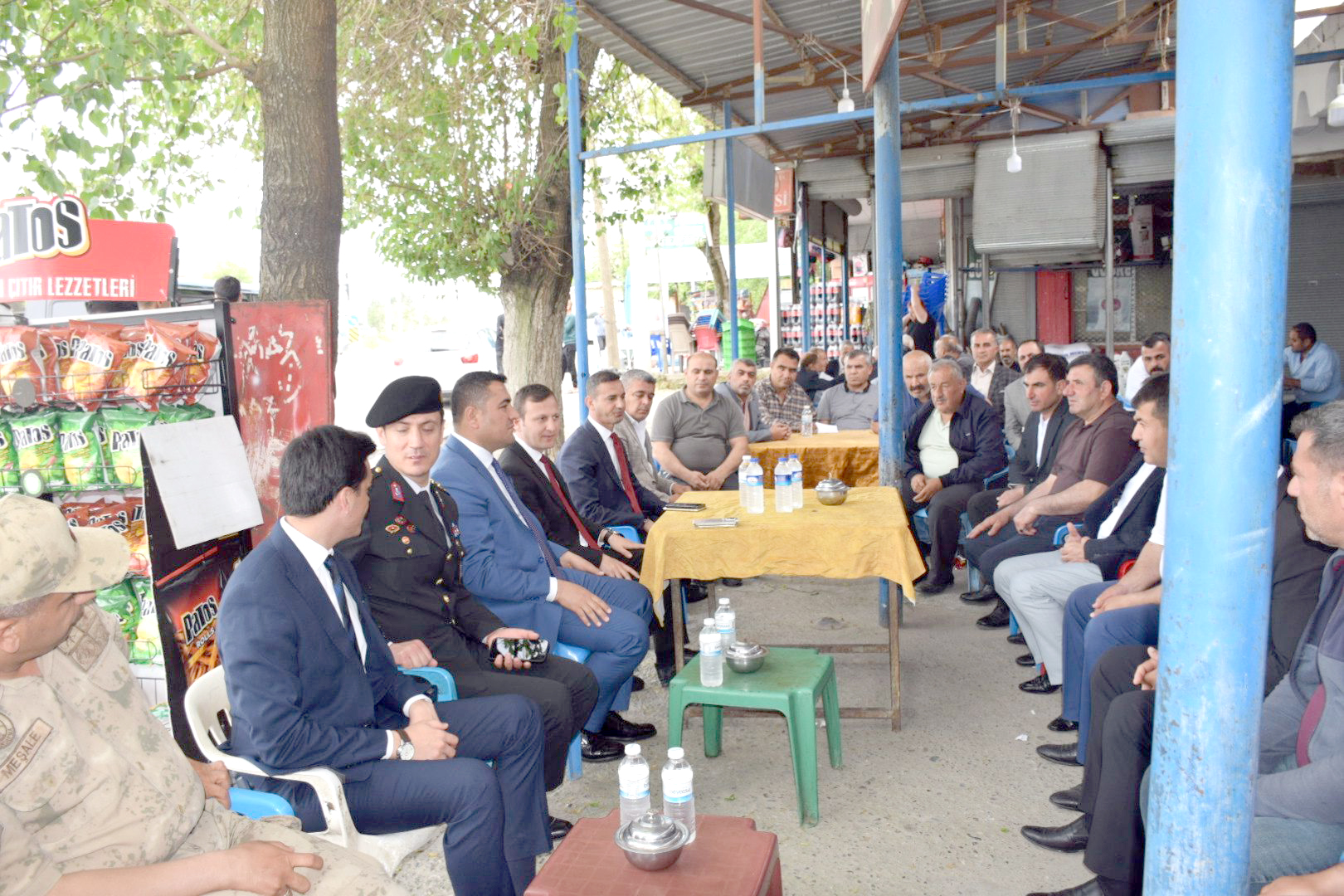 Bekirhan Beldesi’nde vatandaşlarla bir araya geldi