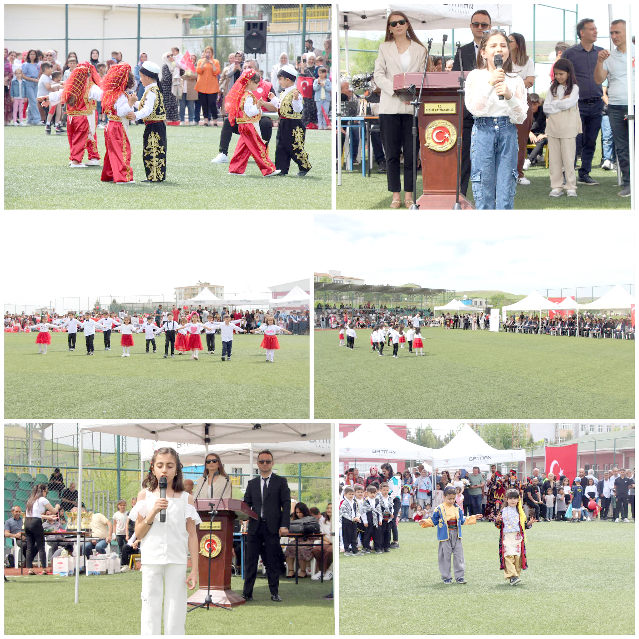 Beşiri’de 23 Nisan coşkusu