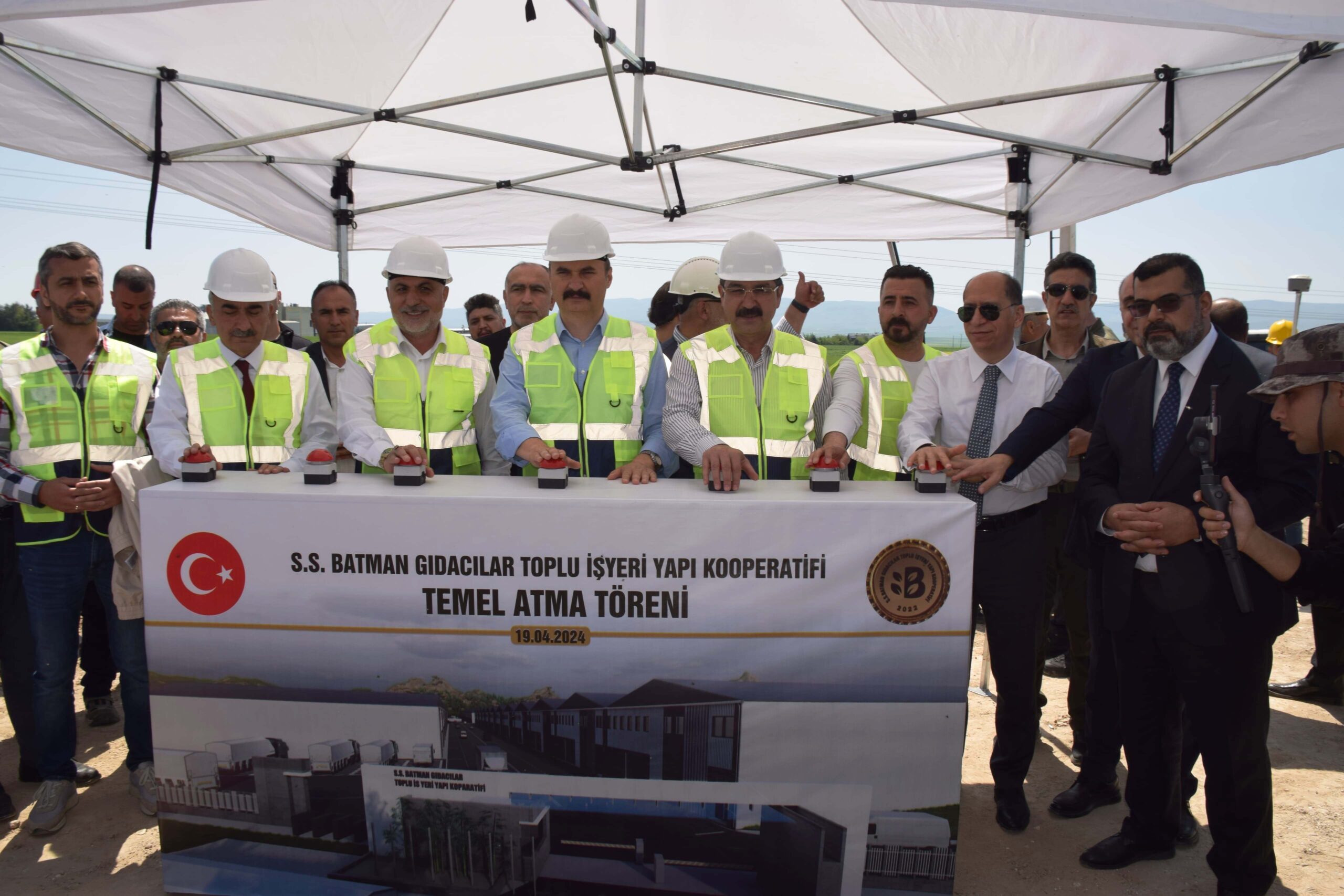 Toptan Gıdacılar Sitesi temeli atıldı