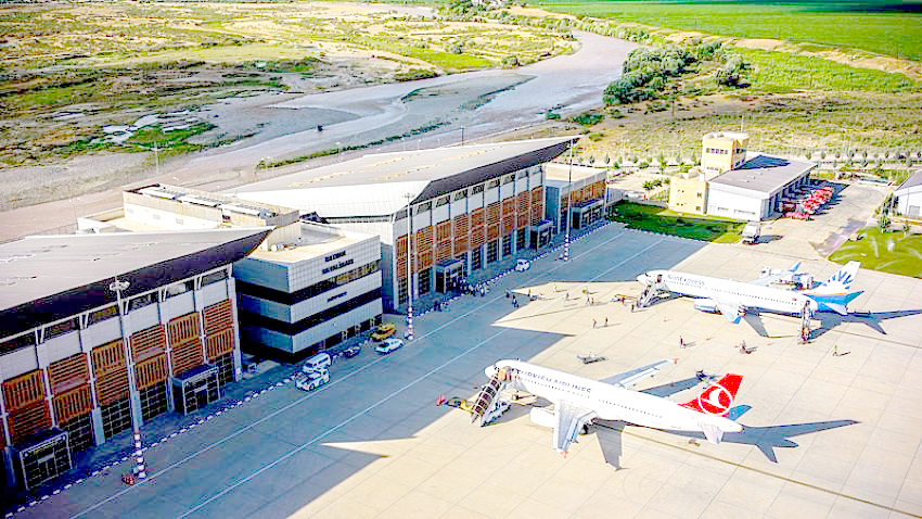 Havalimanı Eylül ayında 53.955 yolcuya hizmet verdi