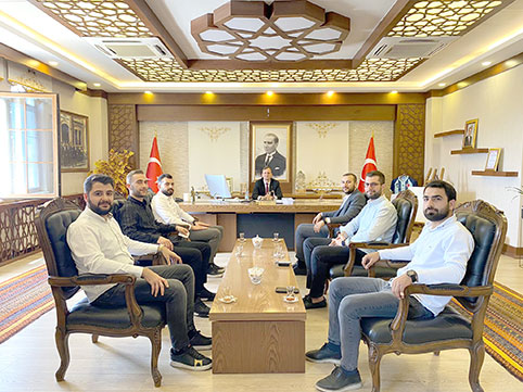 Genç MÜSİAD’dan Kaymakam’a ziyaret