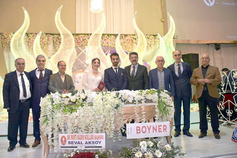 Sünger ve Kızılbulut ailelerinin mutlu günü