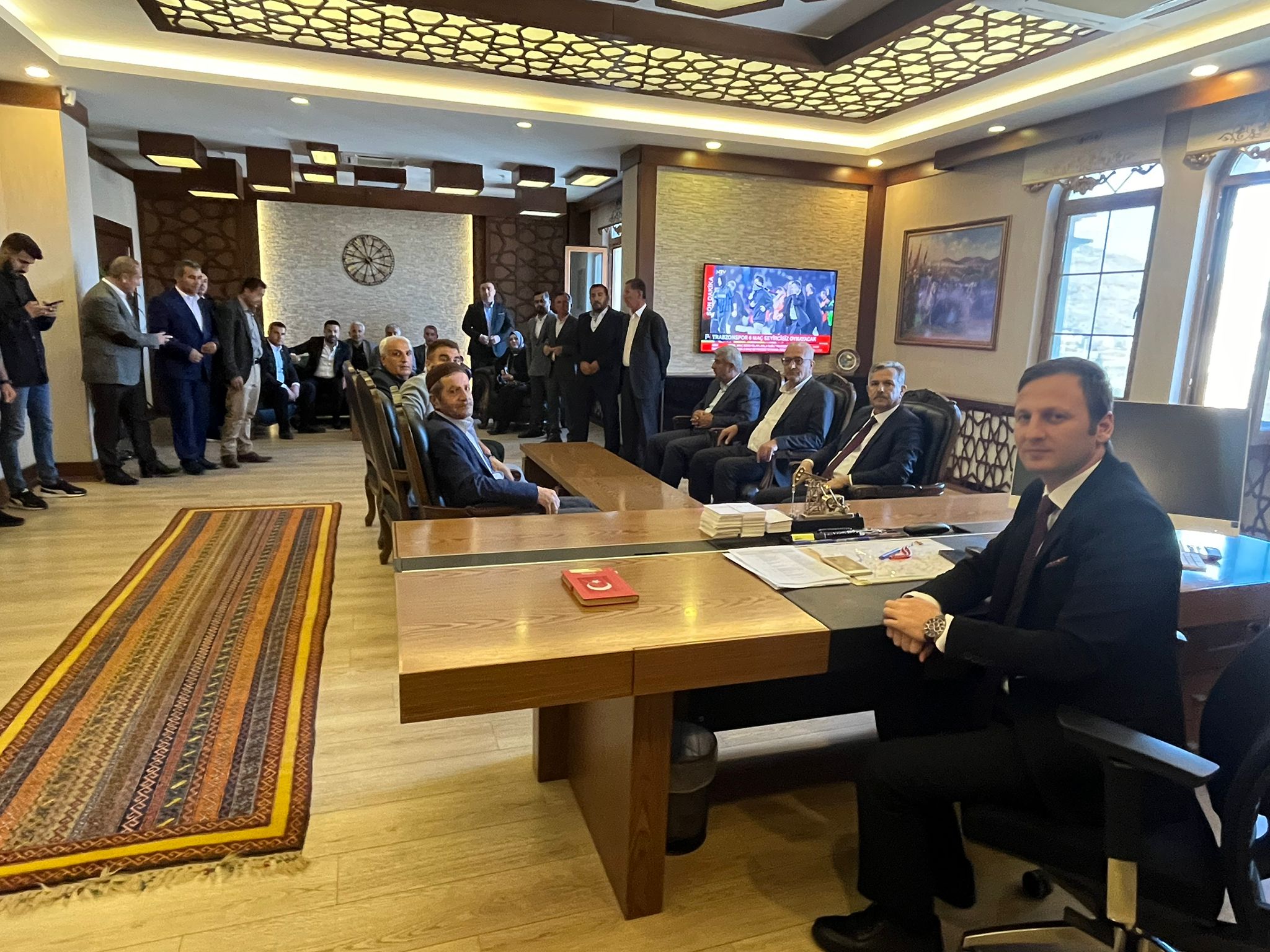 Başkan Işık’tan Kaymakam Güngör’e ziyaret