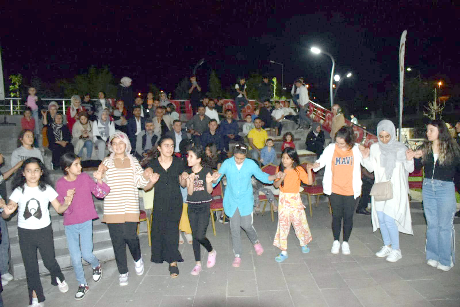 Çocuklar için eğlence düzenlendi