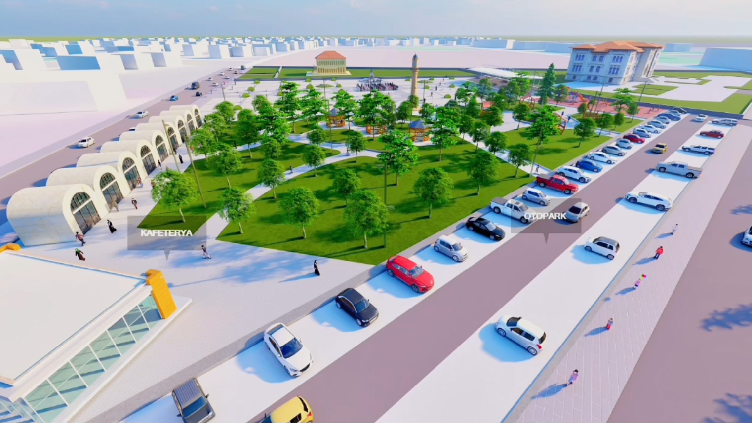 Kozluk’a Kent Meydanı Projesi