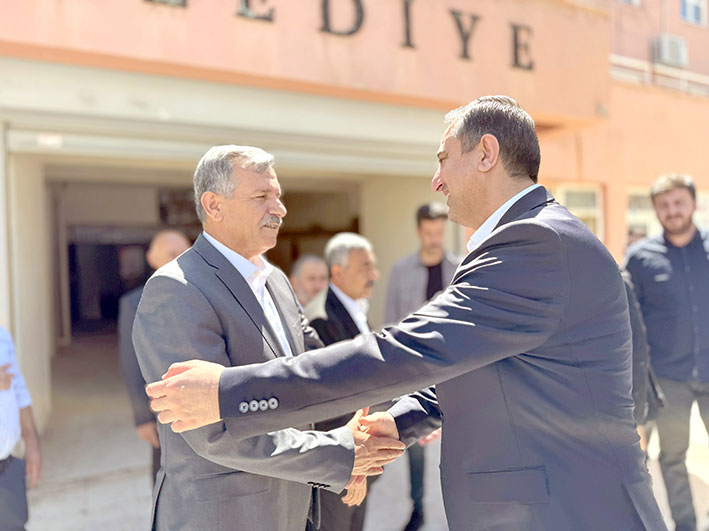 Milletvekili Ramanlı, yeni seçilen belediye başkanlarını ziyaret etti