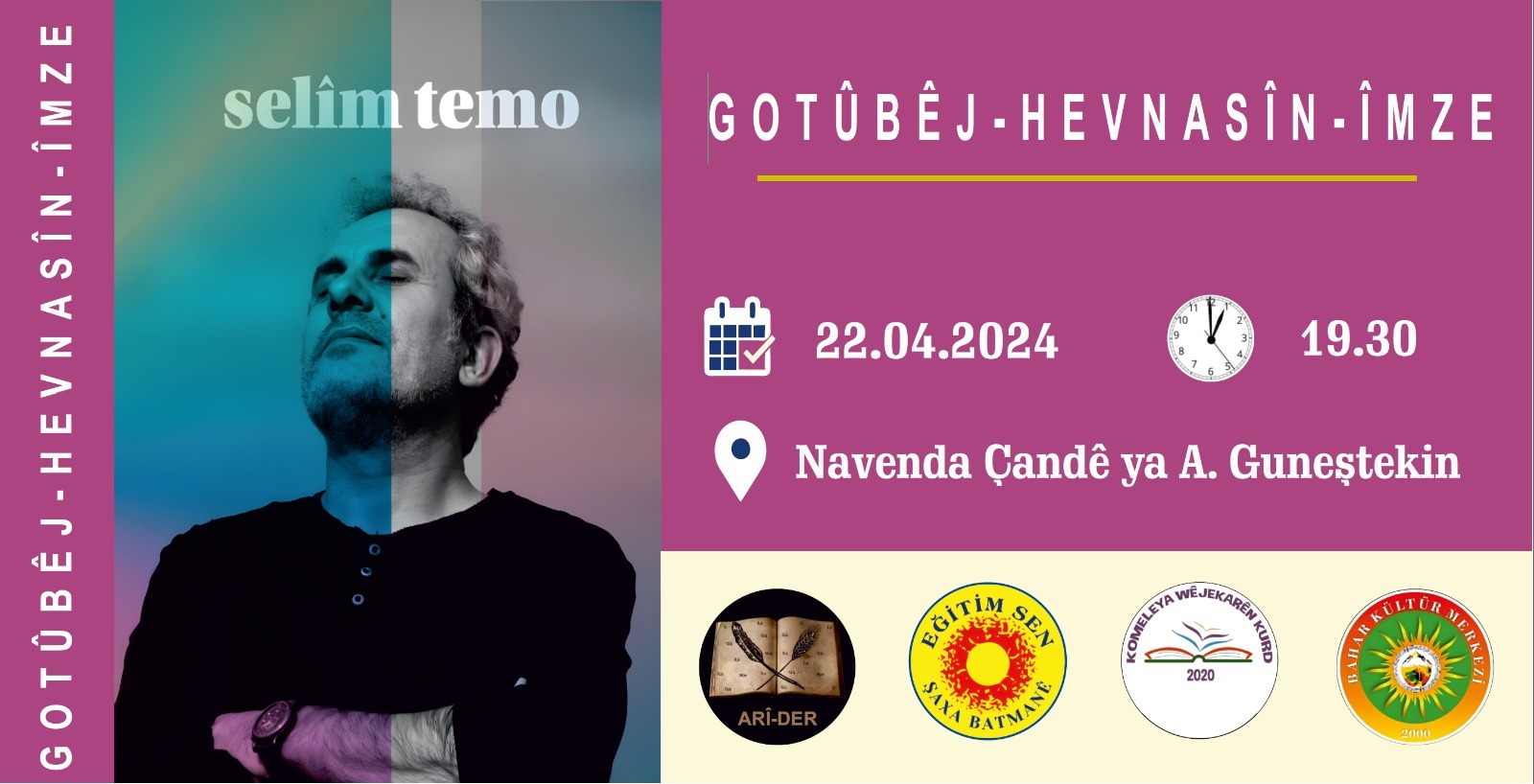 Selim Temo, Okurlarıyla Buluşuyor