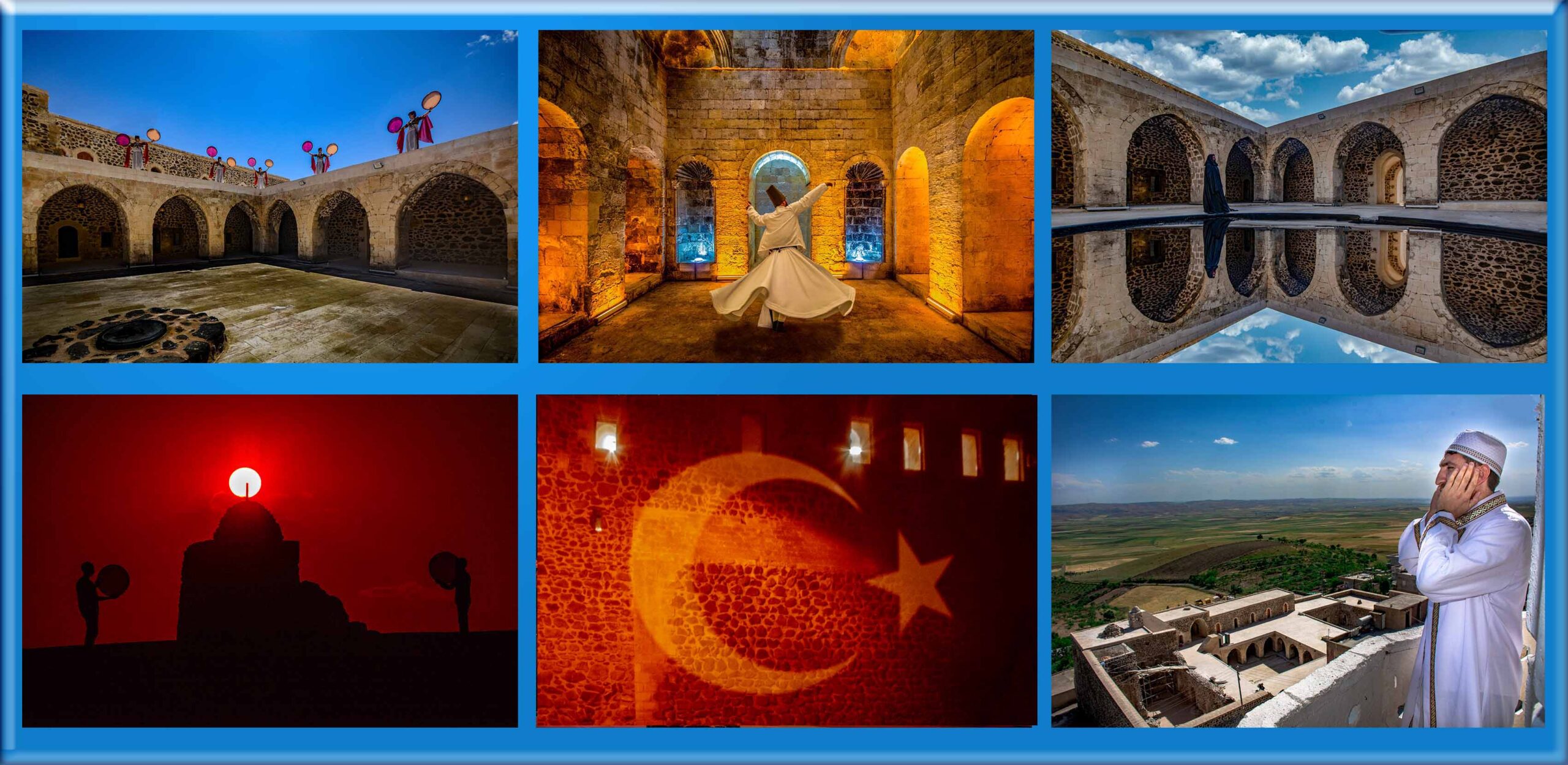 Kartal, manastırı fotoğrafladı…