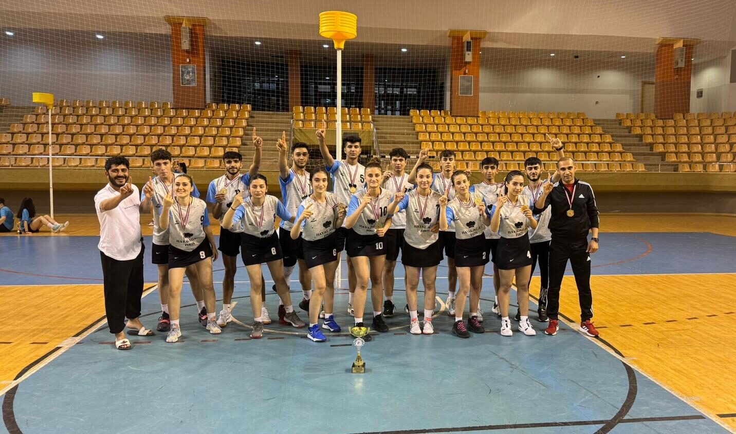 Batman Spor Lisesi Kulübü KORFBOL’da Türkiye Şampiyonu oldu