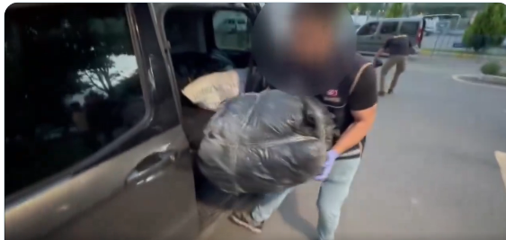 93 kg 216 gram Uyuşturucu SKUNK Maddesi ele geçirildi