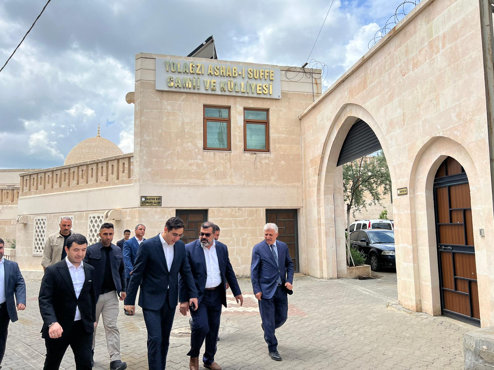 Yolağzı Ashabı Suffe Cami ve Külliyesini ziyaret ettiler