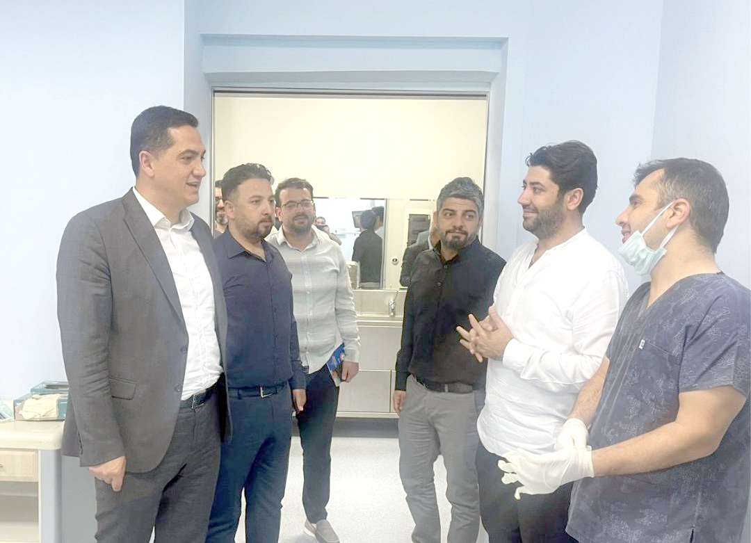 Müdür Canpolat’tan Diş Hastanesine ziyaret