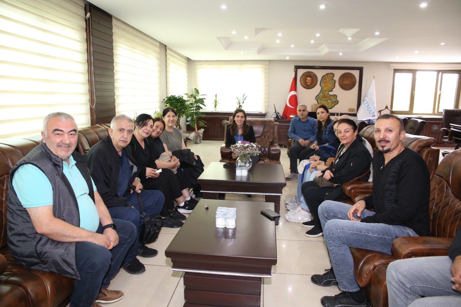 Anadolu Kültür Derneğinden Belediye’ye ziyaret