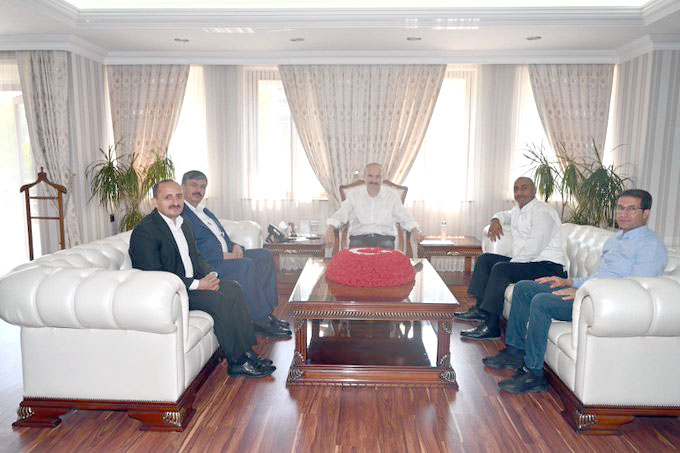 Başkan Çiftçi’den Vali Canalp’e ziyaret