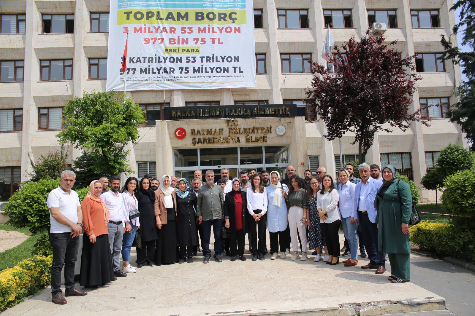 Dem Partiden hayırlı olsun ziyareti