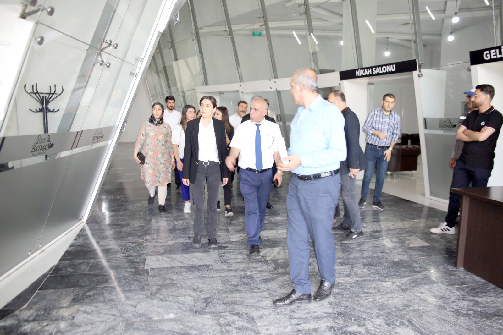 Eş Başkan Sönük, hizmetleri denetledi