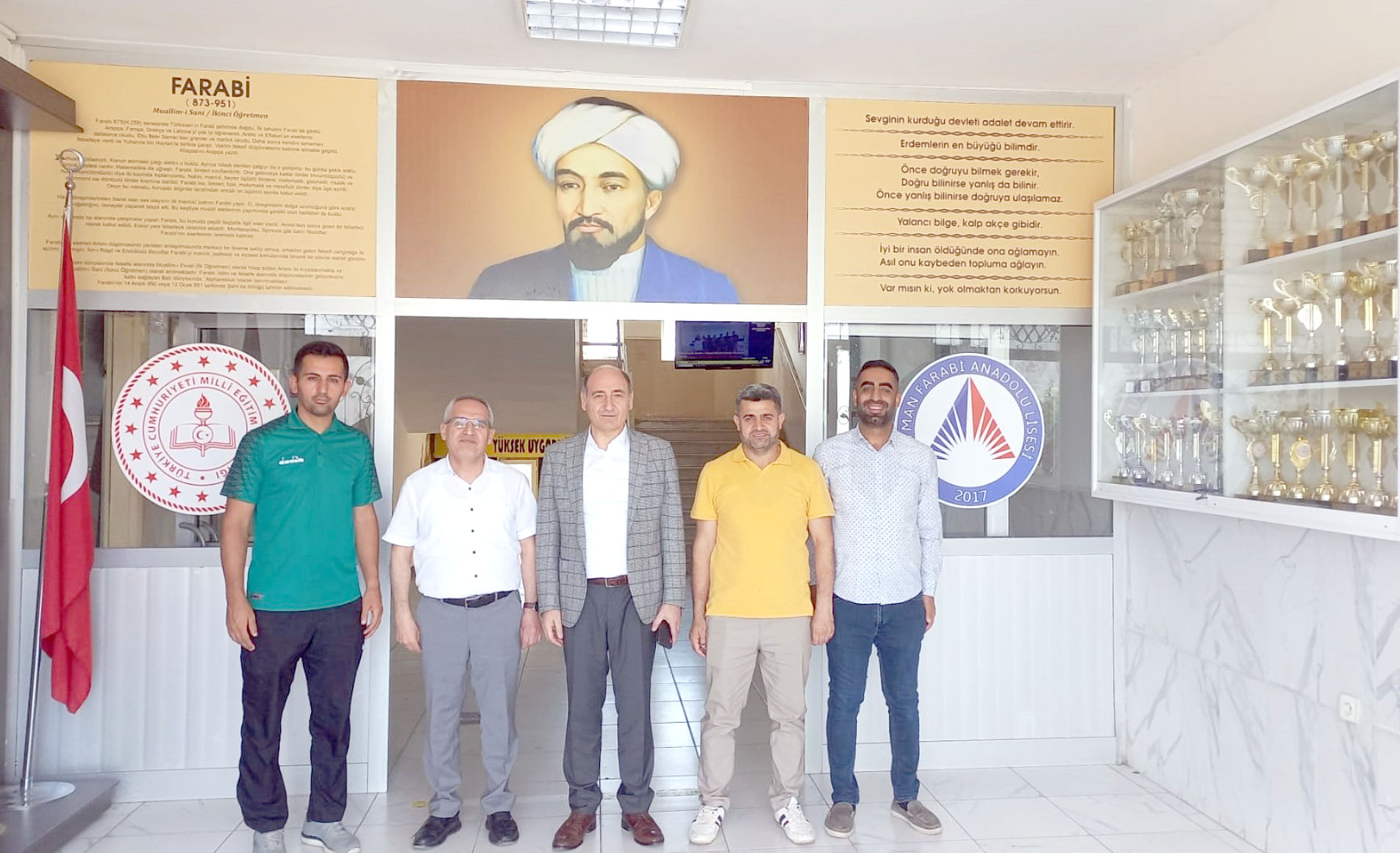 Farabi Anadolu Lisesini Ziyaret Etti