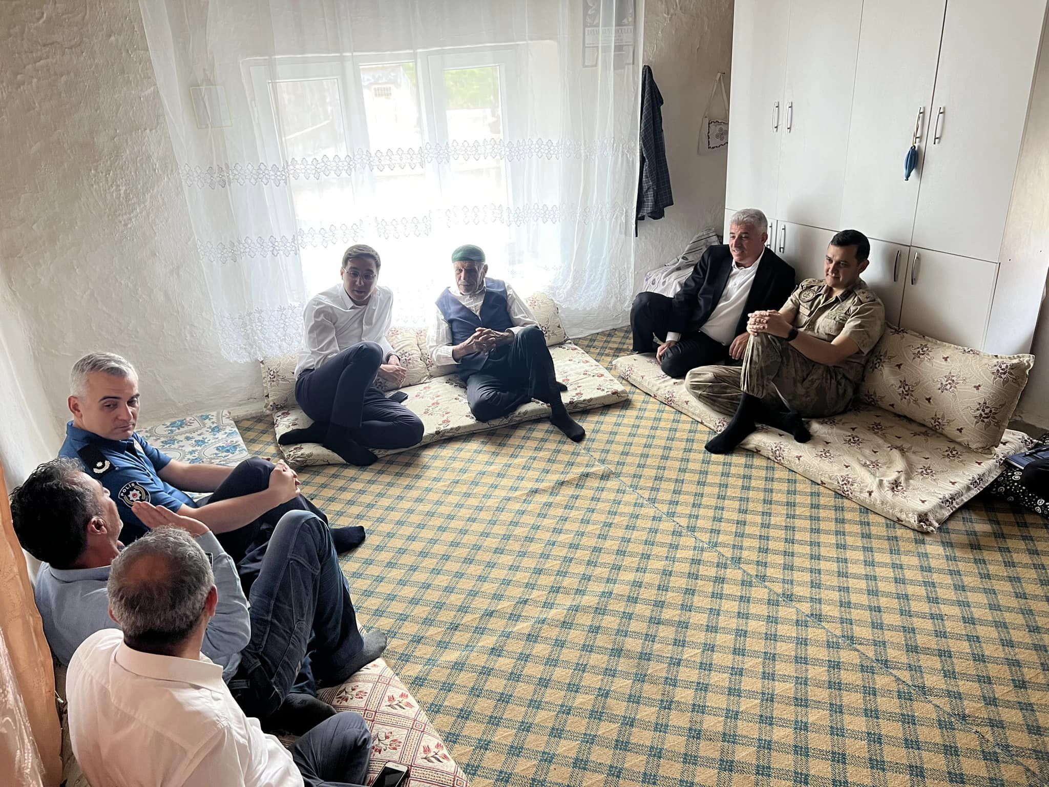 Şehit ailesine ziyaret