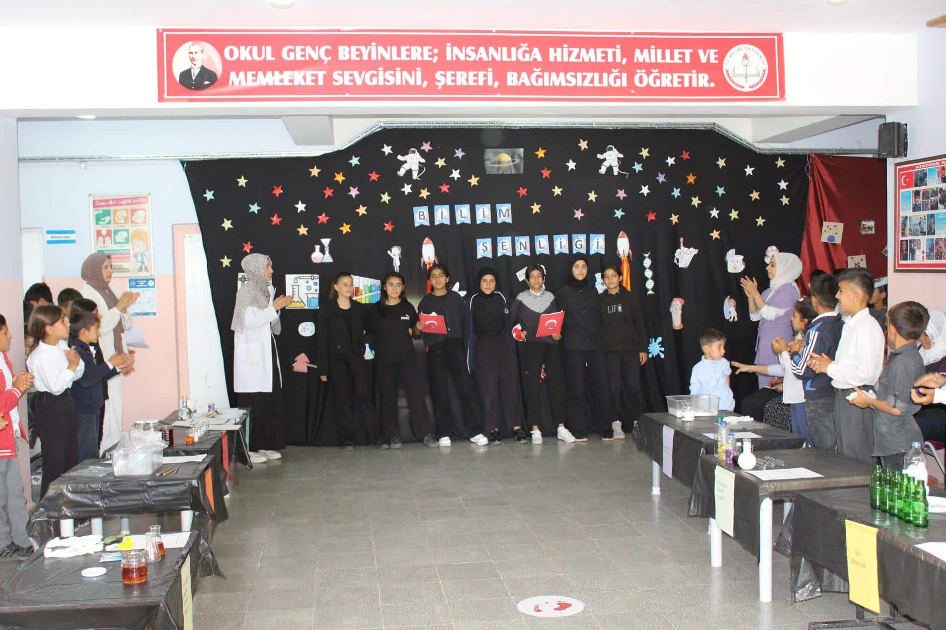 Gökçepınar İlk-Ortaöğretim Okulunda Bilim Şenliği