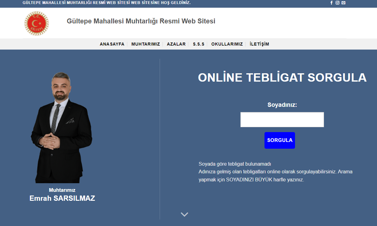 E-Muhtarlık Projesi