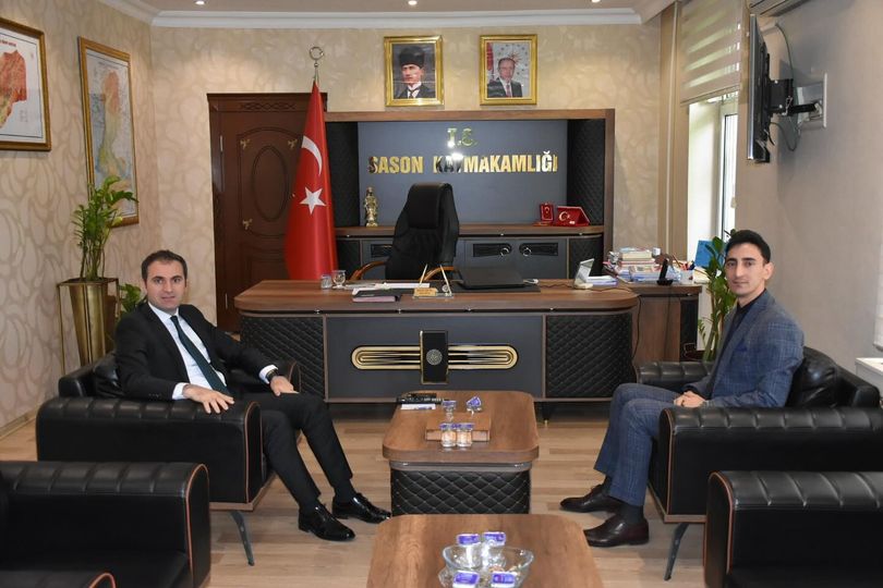 Batman İdare Mahkemesi Başkanı Kaymakam Mete’yi ziyaret etti