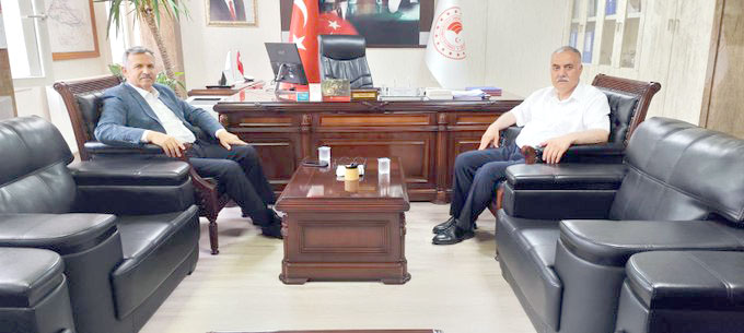 Başkan Işık’tan Müdür Aydın’a ziyaret