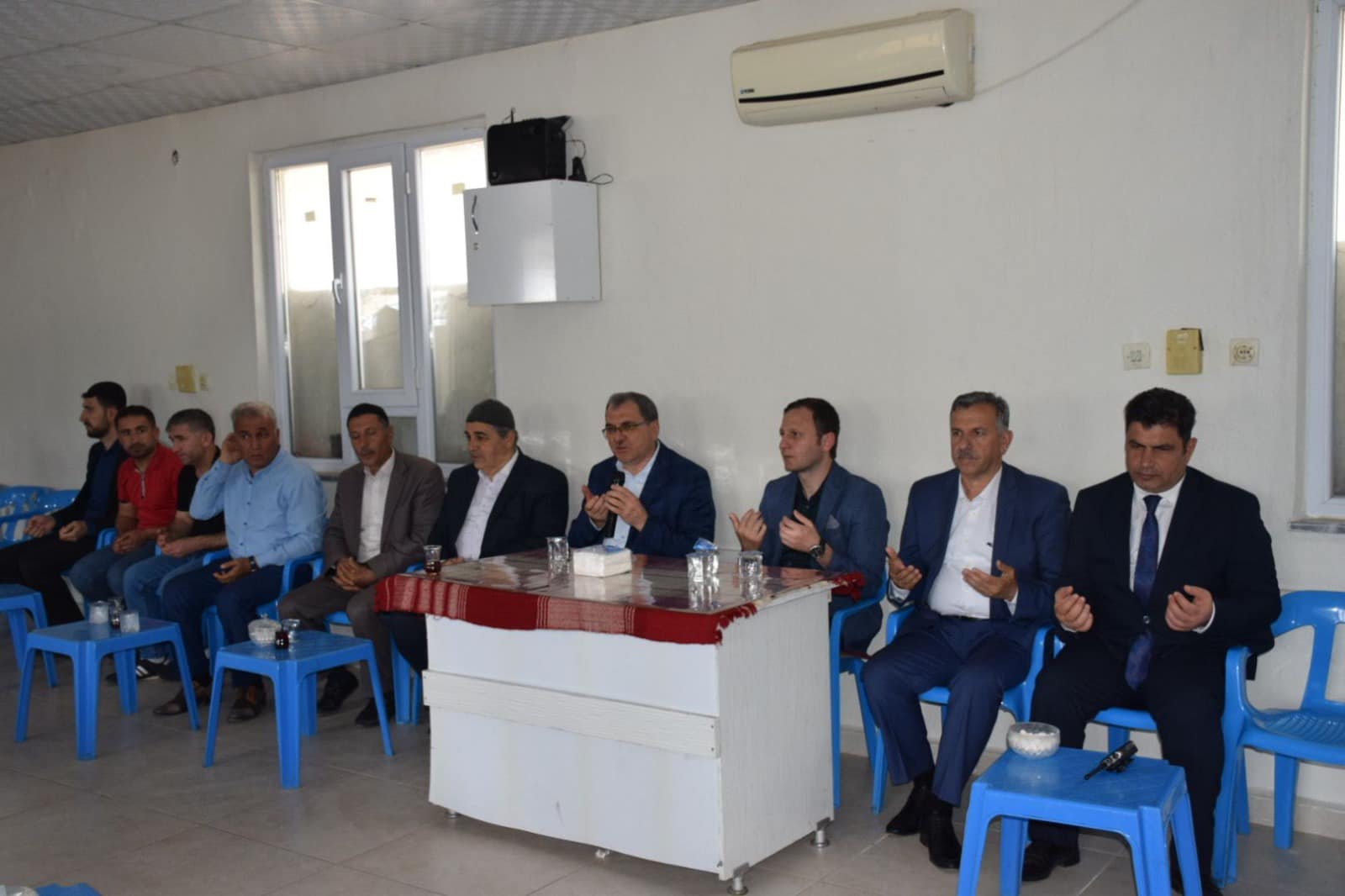 Kaymakam Güngör, taziye ziyaretlerinde bulundu