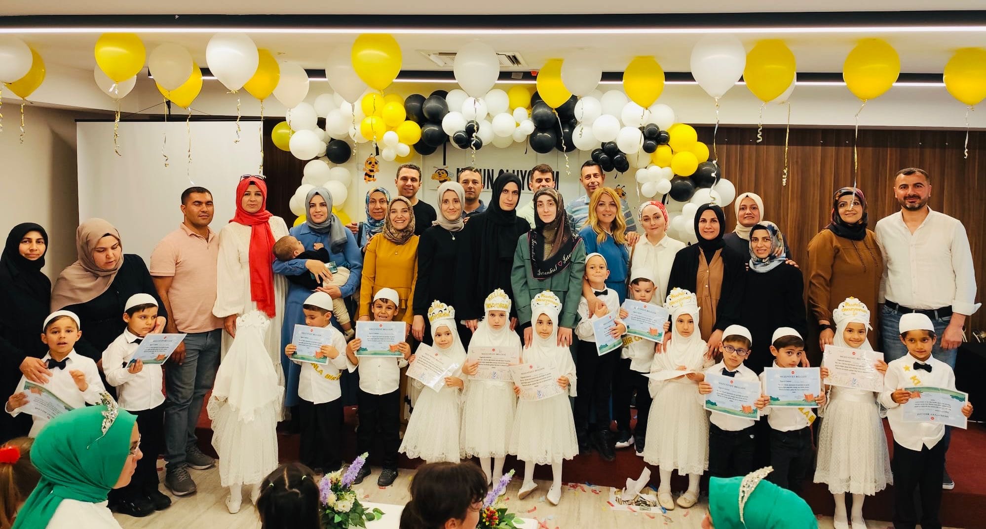 Kur’an Kurslarında kapanış programı