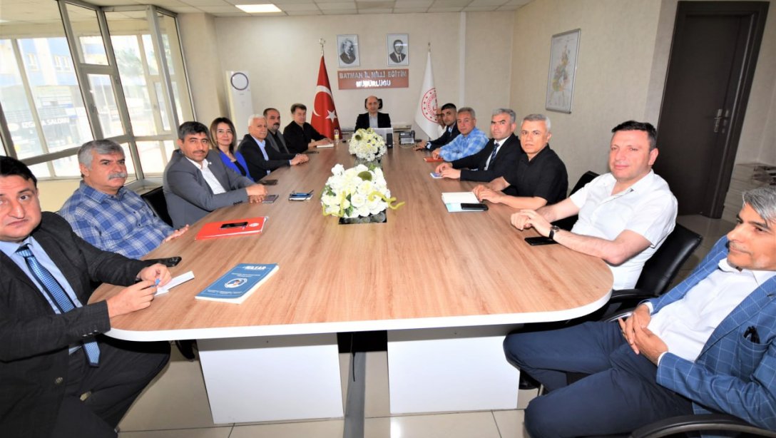 MEM’de Haftalık Koordinasyon ve Değerlendirme toplantısı yapıldı