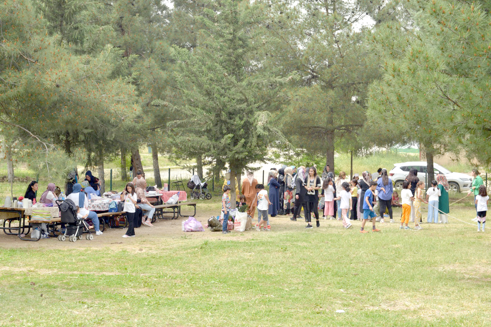 İl Özel İdaresi bahçesi okullara nefes oldu