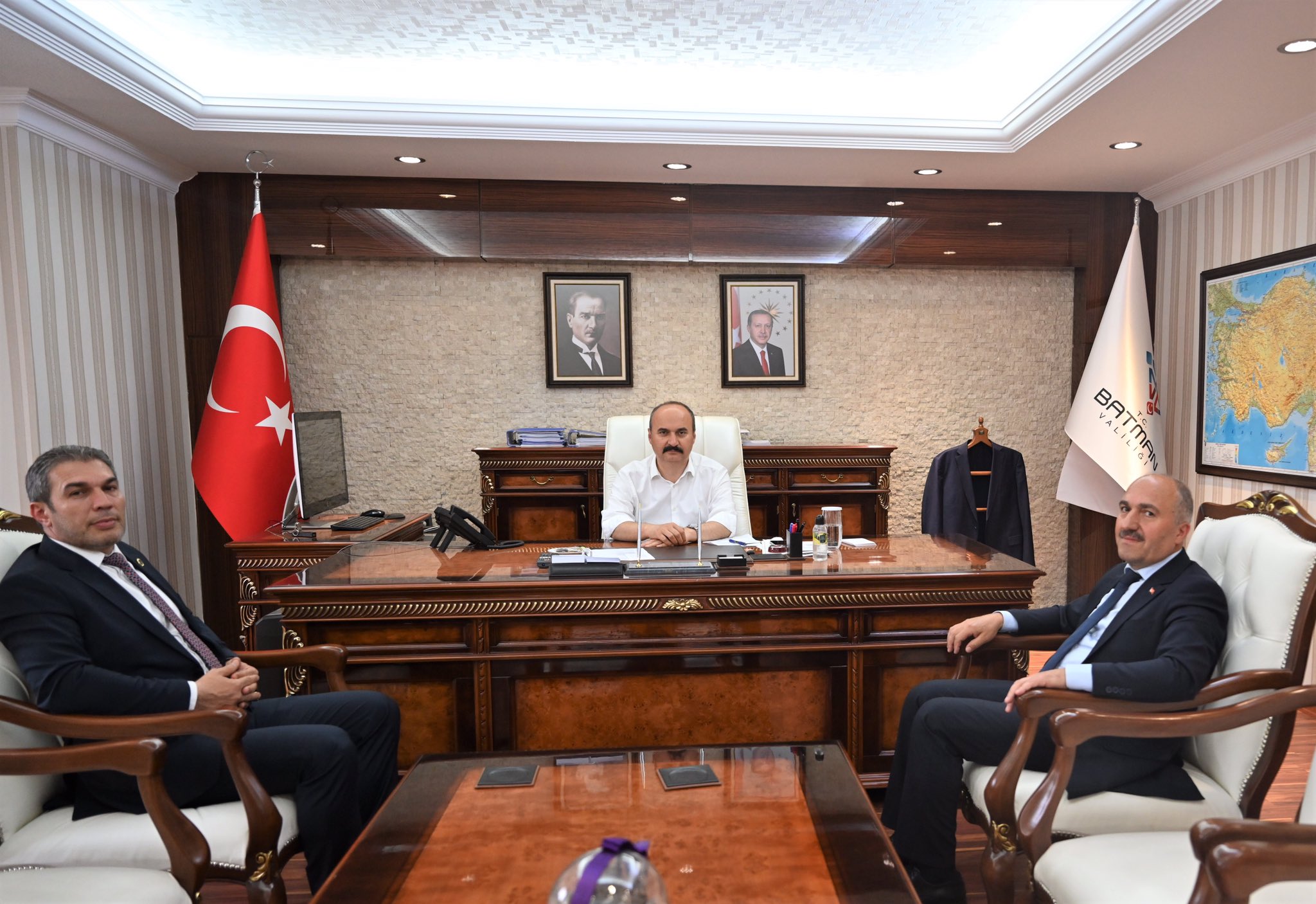 Başkan Demir’den Vali Canalp’a ziyaret