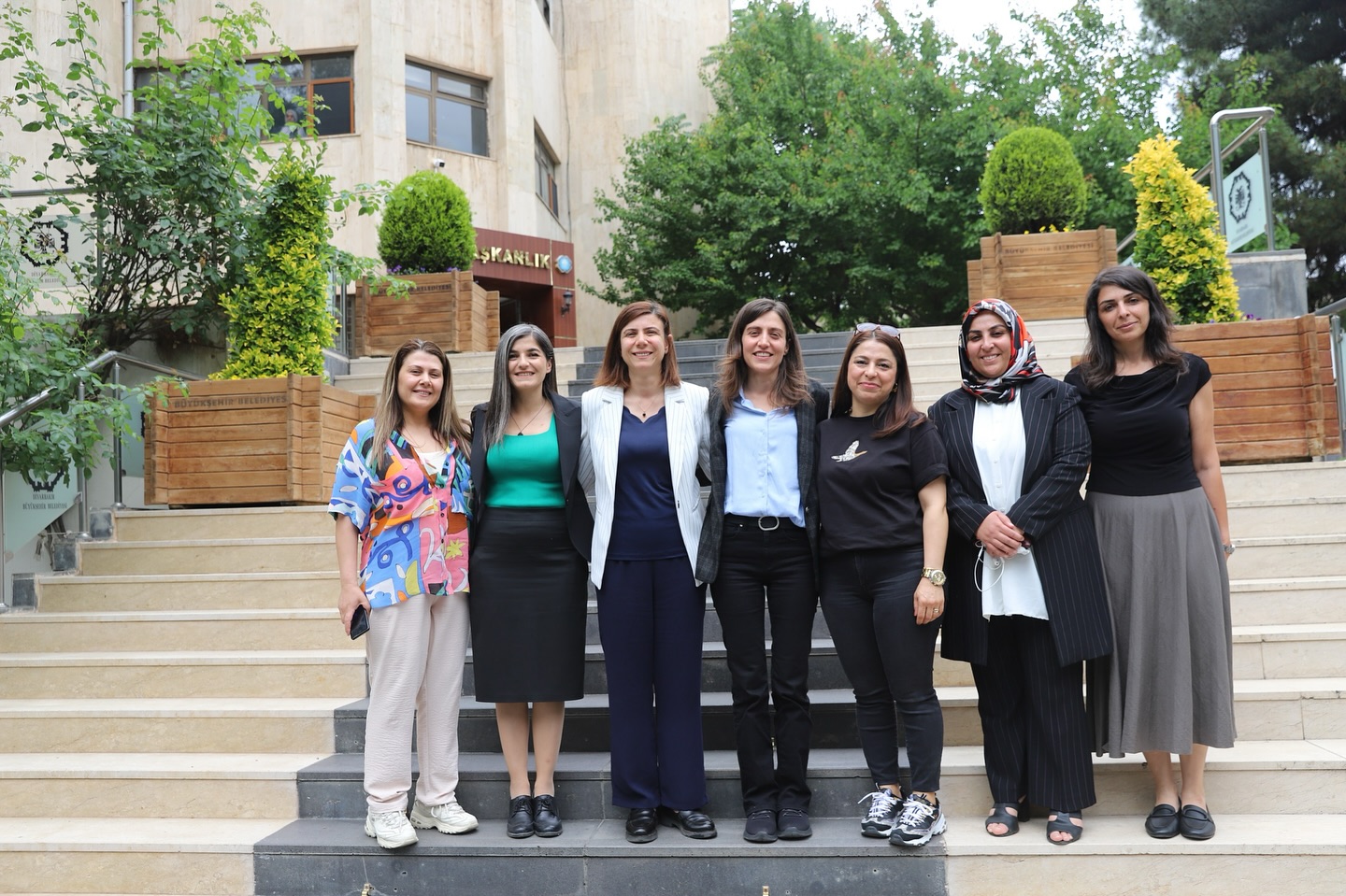 Diyarbakır Büyükşehir Belediyesine iadeyi ziyaret