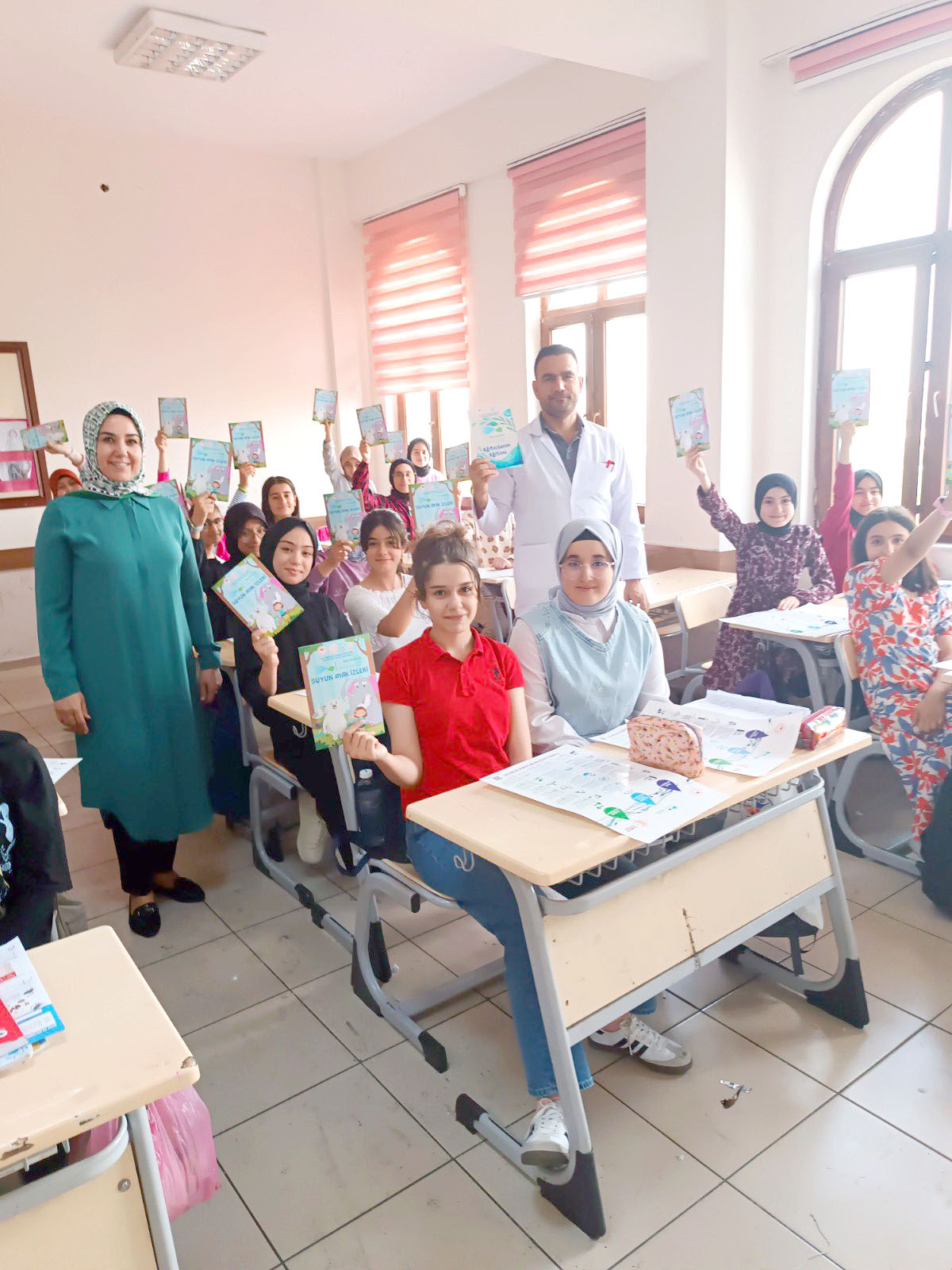 Öğrencilere su verimliliği anlatıldı