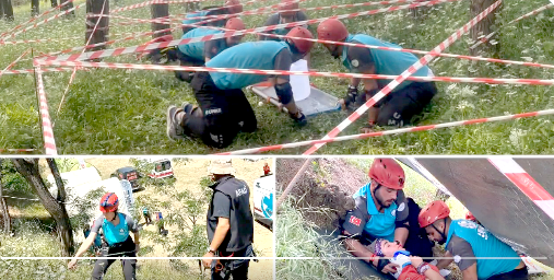 UMKE Temel Eğitimi ve Tatbikatı tamamlandı