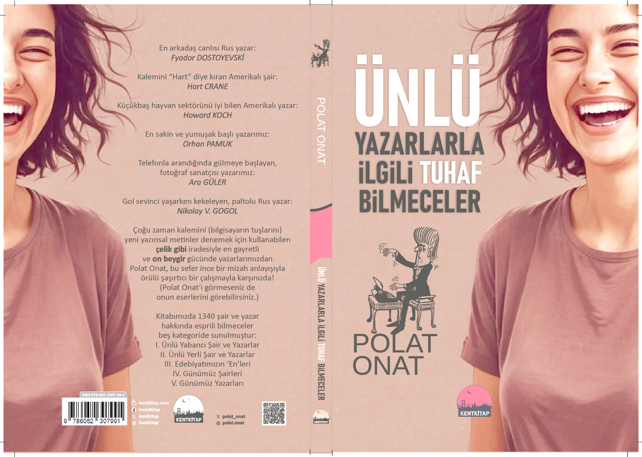 Onat’tan “Ünlü Yazarlarla İlgili Tuhaf Bilmeceler” kitabı