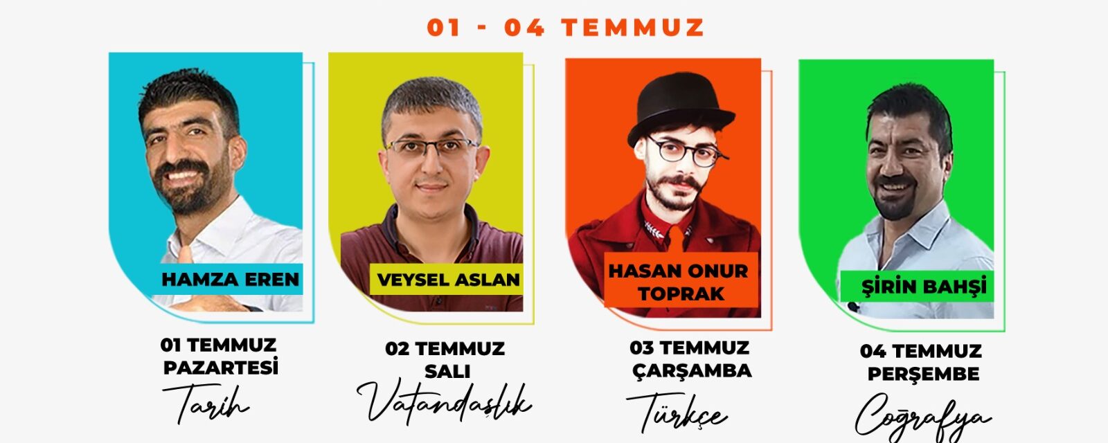 Dört gün sürecek KPSS genel tekrar eğitimi verecek.