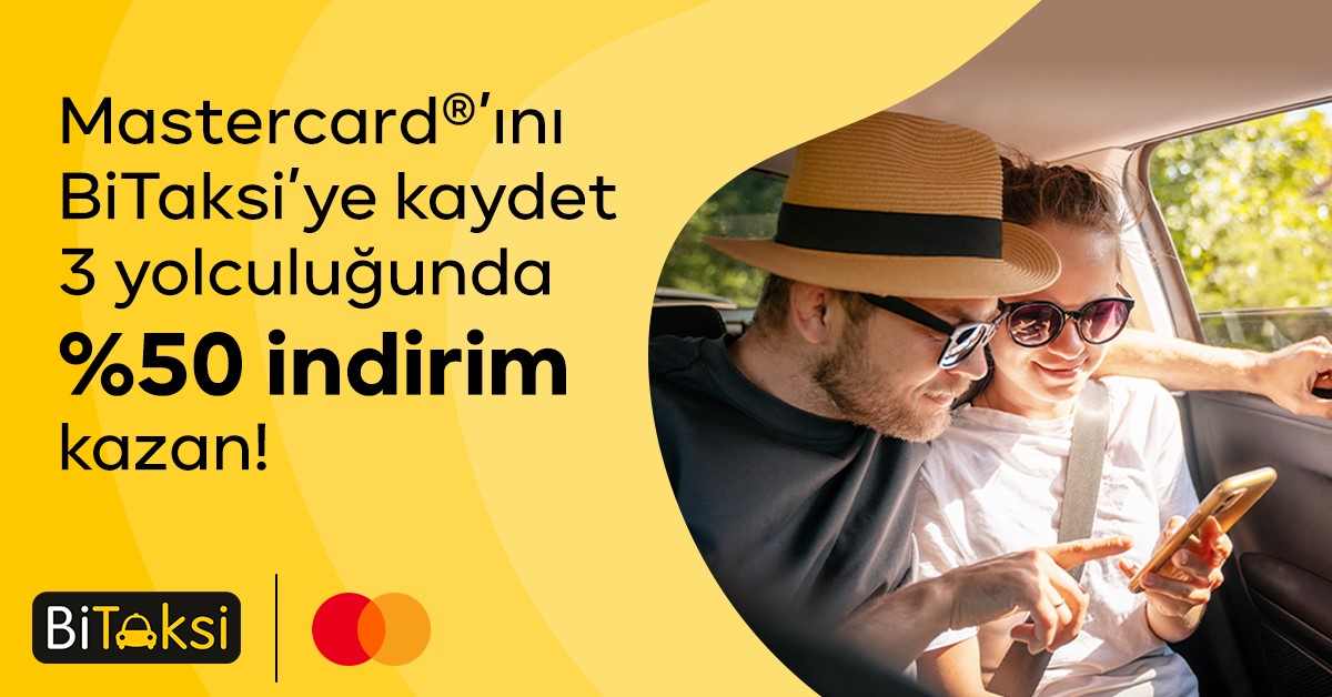 BiTaksi ve Mastercard’tan Yeni İş Birliği