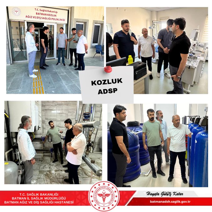 Kozluk Ağız ve Diş Sağlığı Polikliniği’ne ziyaret