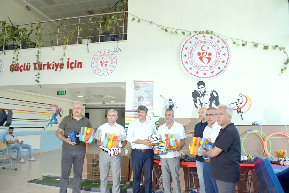 Özel Eğitim Kurumlarına malzeme desteği