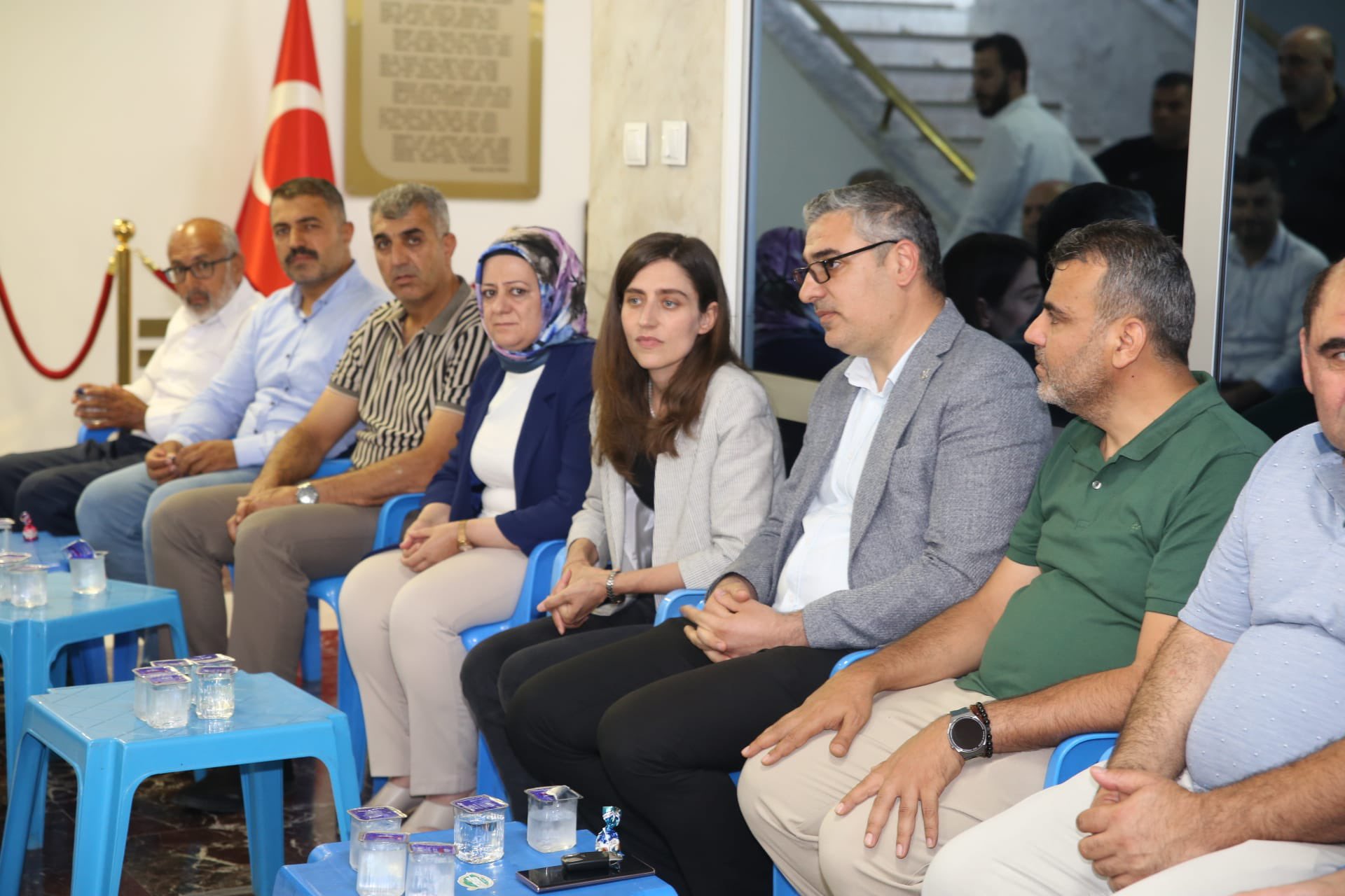 BELEDİYE BAYRAMLAŞMA PROGRAMINA YOĞUN İLGİ